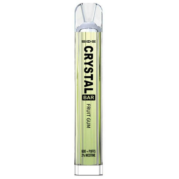 SKE Crystal Vape Fruit Gum, Device Front 