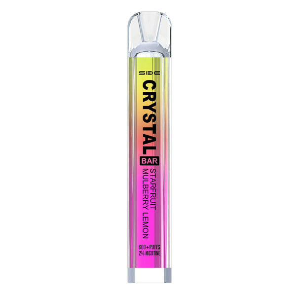 SKE Crystal Vape Starfruit Mulberry Lemon, Device Front