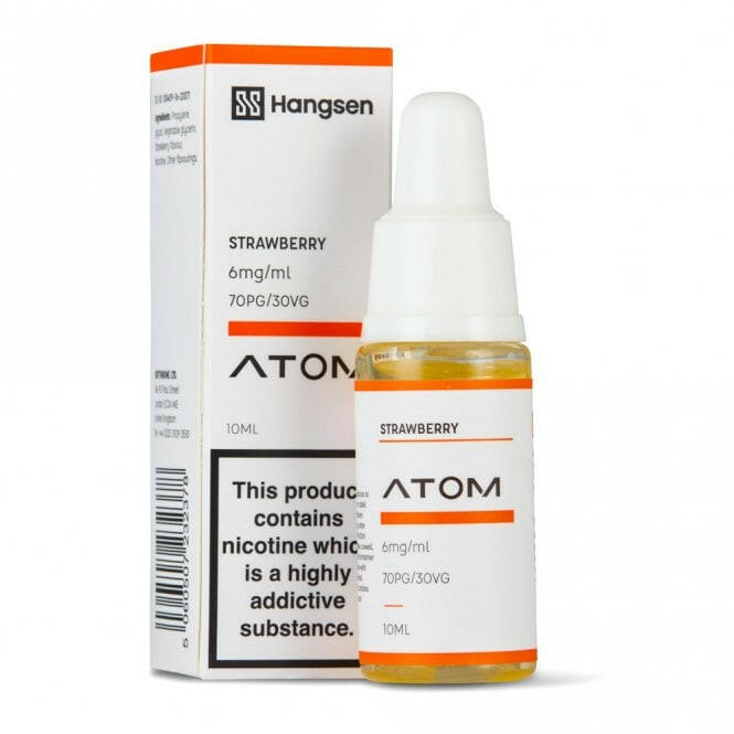 Hangsen Strawberry E-Liquid 10ml, Packaging and Bottle, Front