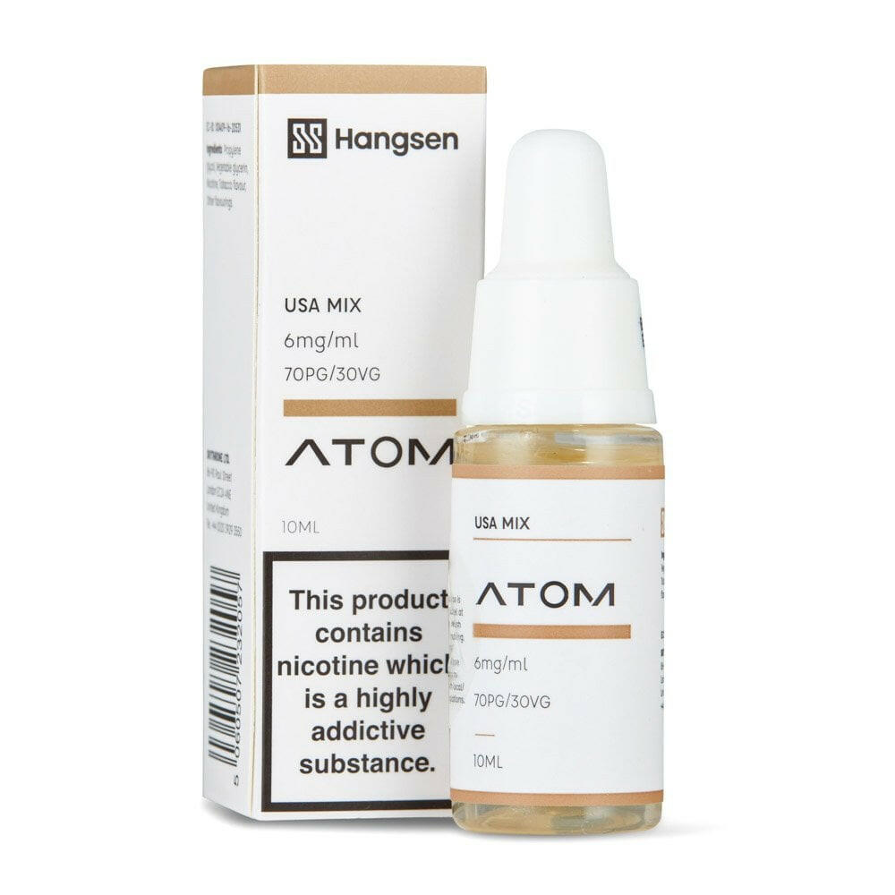 Hangsen USA Mix E-Liquid 10ml, Packaging and Bottle, Front