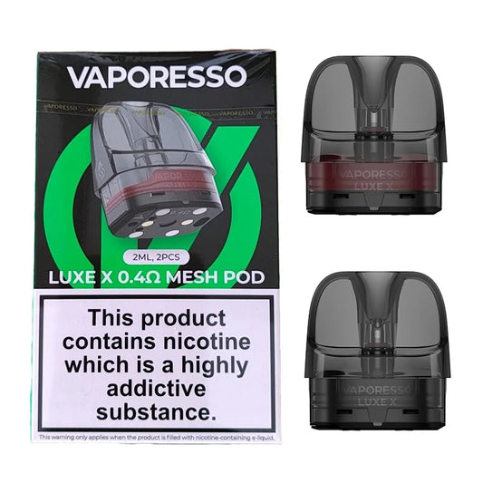 Vaporesso Luxe X/XR Replacement Pod, Packaging and Pods, Front